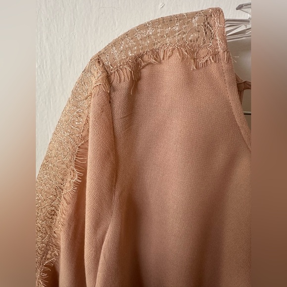 Bohemian Forever21 Tan Women's Top - Picture 3 of 5